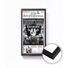 Review-Journal Raiders Announcement Collectible
