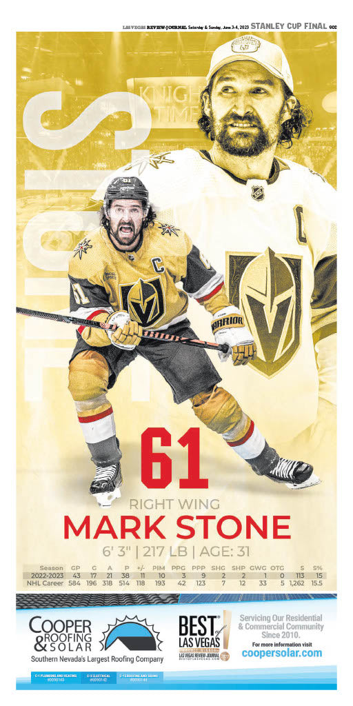 Mark Stone Poster