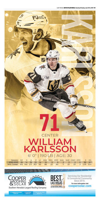 William Karlsson Poster