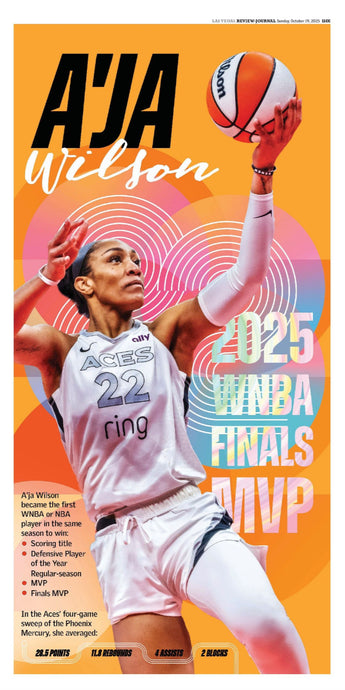 A'ja Wilson WNBA FInals MVP