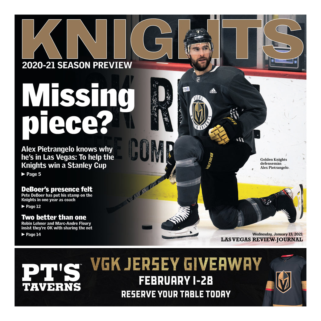 2021 Golden Knights season preview special section