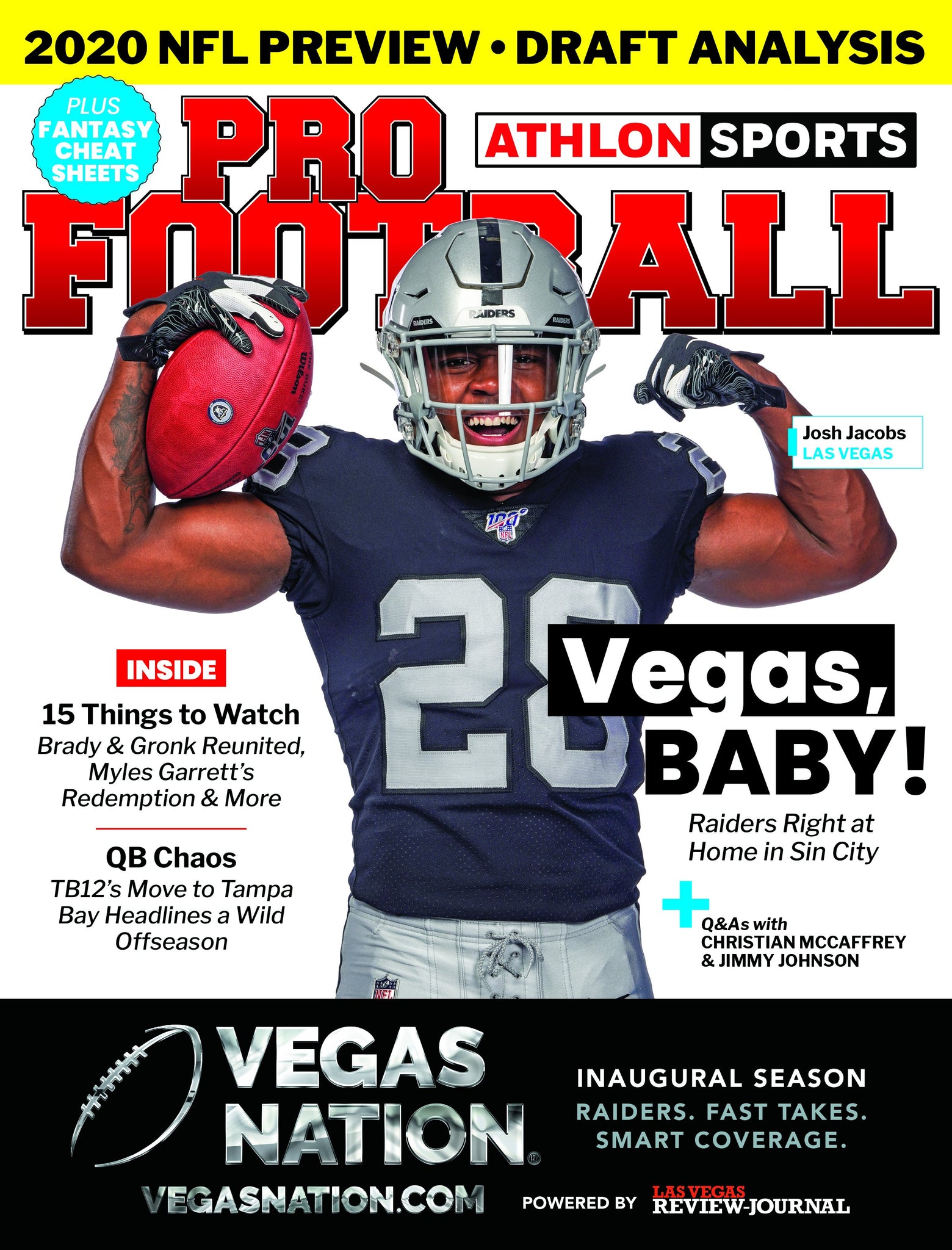 Las Vegas Raiders NFL Preview Magazine Combo – Review-Journal Store