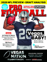 Las Vegas Raiders NFL Preview Magazine Combo